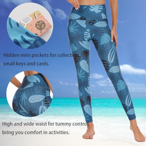 Image of Ubestyle Women's Swim Pants UPF 50+ High Waist Rash Guard Leggings
