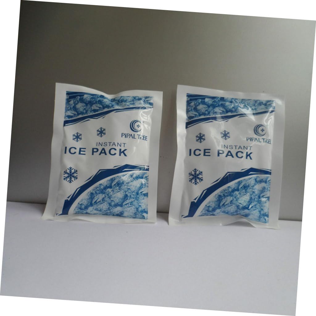 UPKOCH 8 Stück Einweg Schnellkühl Eisbeutel Klein Tragbare Kältekompresse für Erste Hilfe Leichte Kühlpacks für Unterwegs und Notfälle