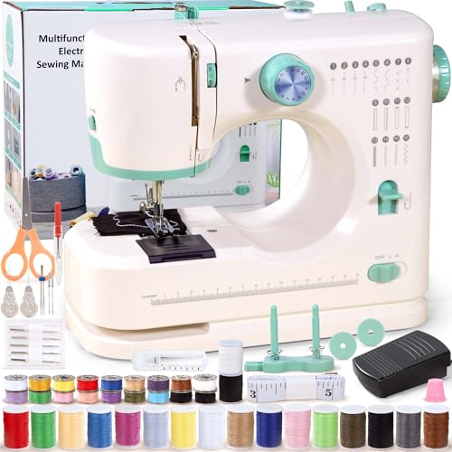 Sewing Machine for Beginners & Adults - 16 Built-In Stitches,...