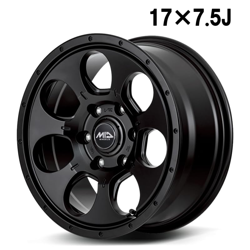 Amazon.co.jp: 【ホイールのみ 4本】MID WHEELS MUD AGENT マッド