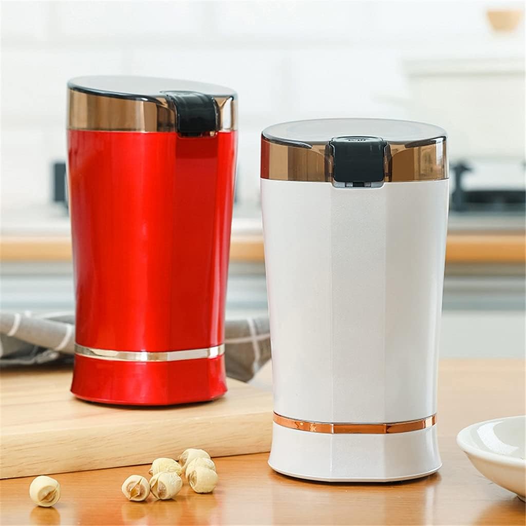 220V Electric Mini Coffee Grinder Kitchen Salt Pepper Grinder Beans Spices Nut Seed Coffee Grains Grinder Machine