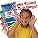 S&S Worldwide Color Splash! Art Sand Asst. 24 lbs! For Sand Art Layering in Bottles, Decorating Adhesive Sand Art Boards, DIY, Kids, Groups, 12 Fun Colors of Fine Sand in 2lb Bags Non-Toxic Pk of 12