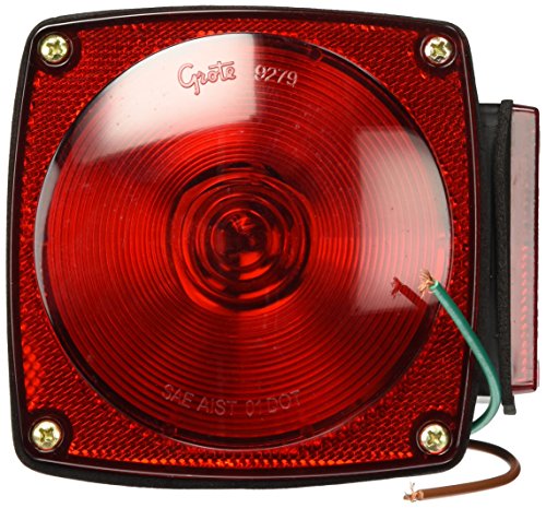 Grote 53662 Submersible Trailer Lighting Kit (Rh Stop Tail Turn Replacement) #TOP14