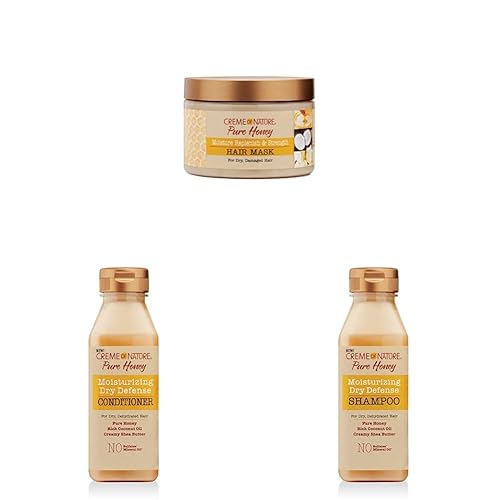 Miniatura 7 de Creme of Nature - Mascarilla para el cabello fórmula de aceite de coco y manteca de karité reposición de humedad y fuerza 115 onzas