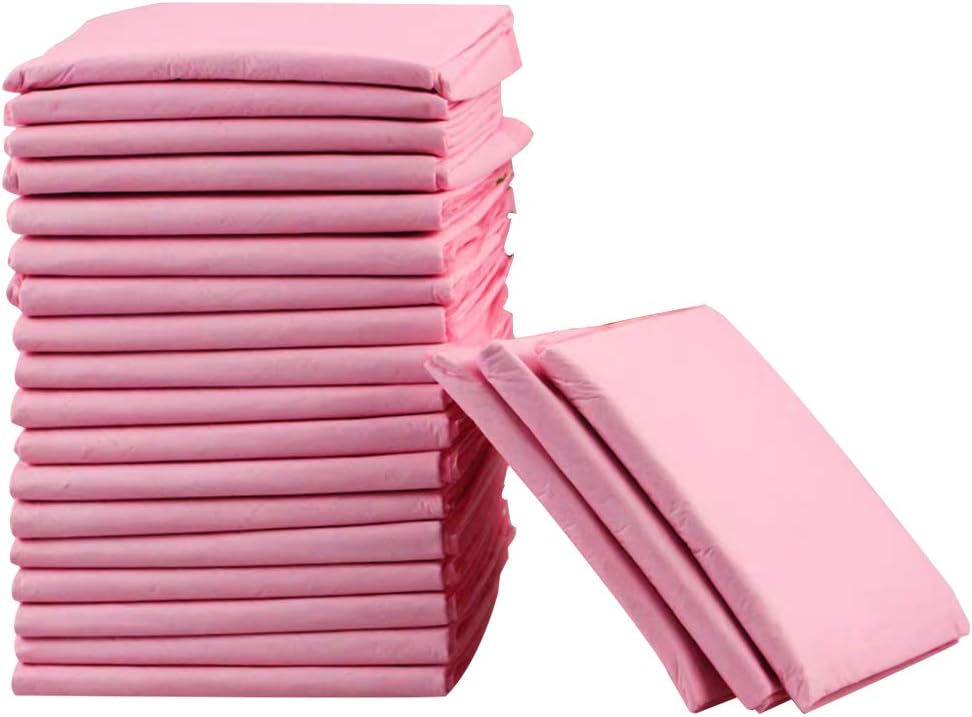 Lovey Disposable Absorbent Quick Drying Dog Pads Pet Training Pad Puppy Pee Diaper 60Cm*60Cm 40Pcs