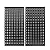 17inch Cooking Grates for CharBroil Performance Tru-Infrared 2 Burner 463633316 463672016 463672219 463370719 463672416 463672216 Grill. Porcelain-Enameled Emitter Plates for CharBroil G460-0500-W1