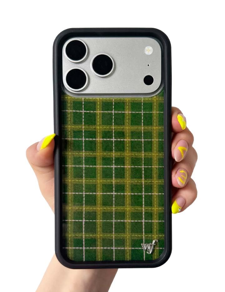 Image of Wildflower Cases - Compatible with iPhone 16 Pro Max | Protective Black Bumper, 6.5ft Drop Test Certified, Women Owned Small Business | Olivia Neill