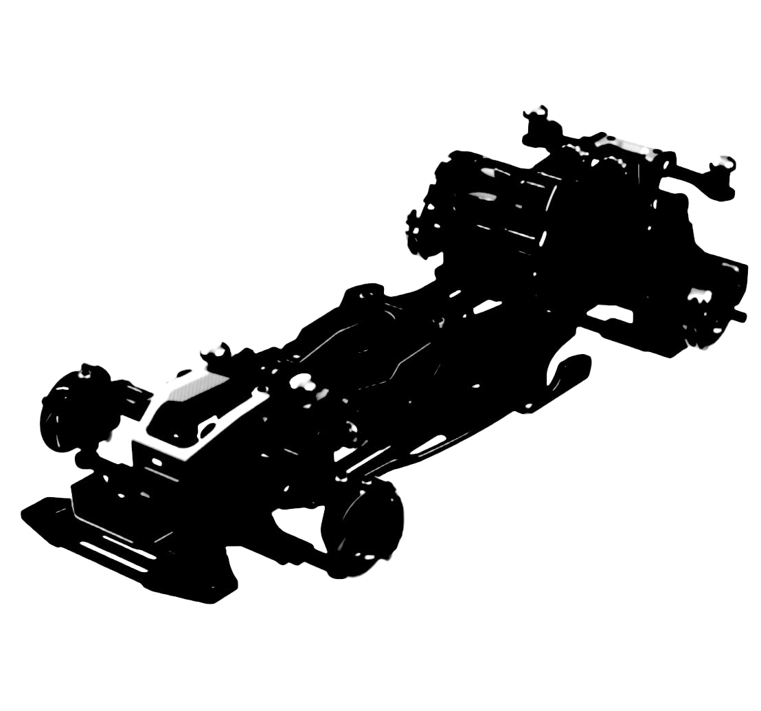 Amazon.co.jp: P.D LS Studio LSD 1/24 RWD ドリフトカー シャーシ