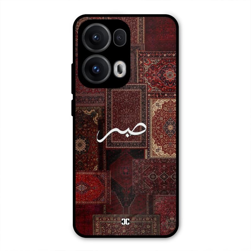 Image of PrintShield Sabr Back Cover for Oppo Reno 13 Pro 5G, Shockproof Printed Phone Case with Soft TPU Sides & Anti-Slip Grip