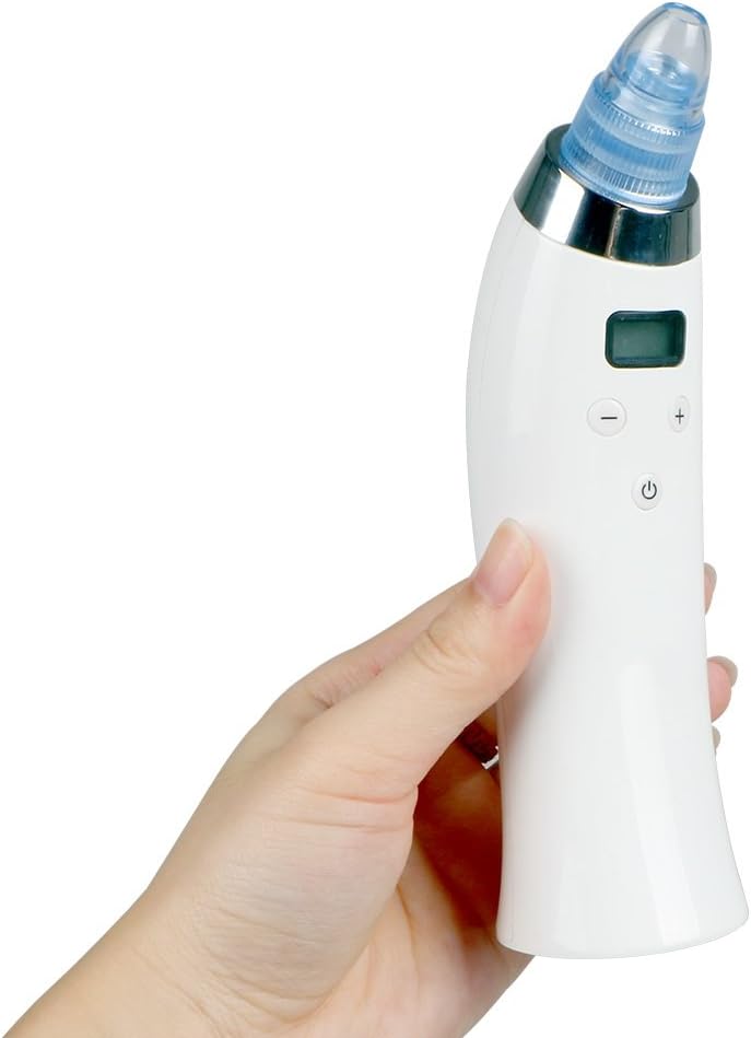 Comedo Suction Rechargeable Microdermabrasion Diamond Machine - White