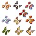 Hellery 10x Mariposas mágicas voladoras enrollan Hada Mariposa en el Libro romántica Goma Banda Powered Mariposa Juguete para cumpleaños Aniversario Boda