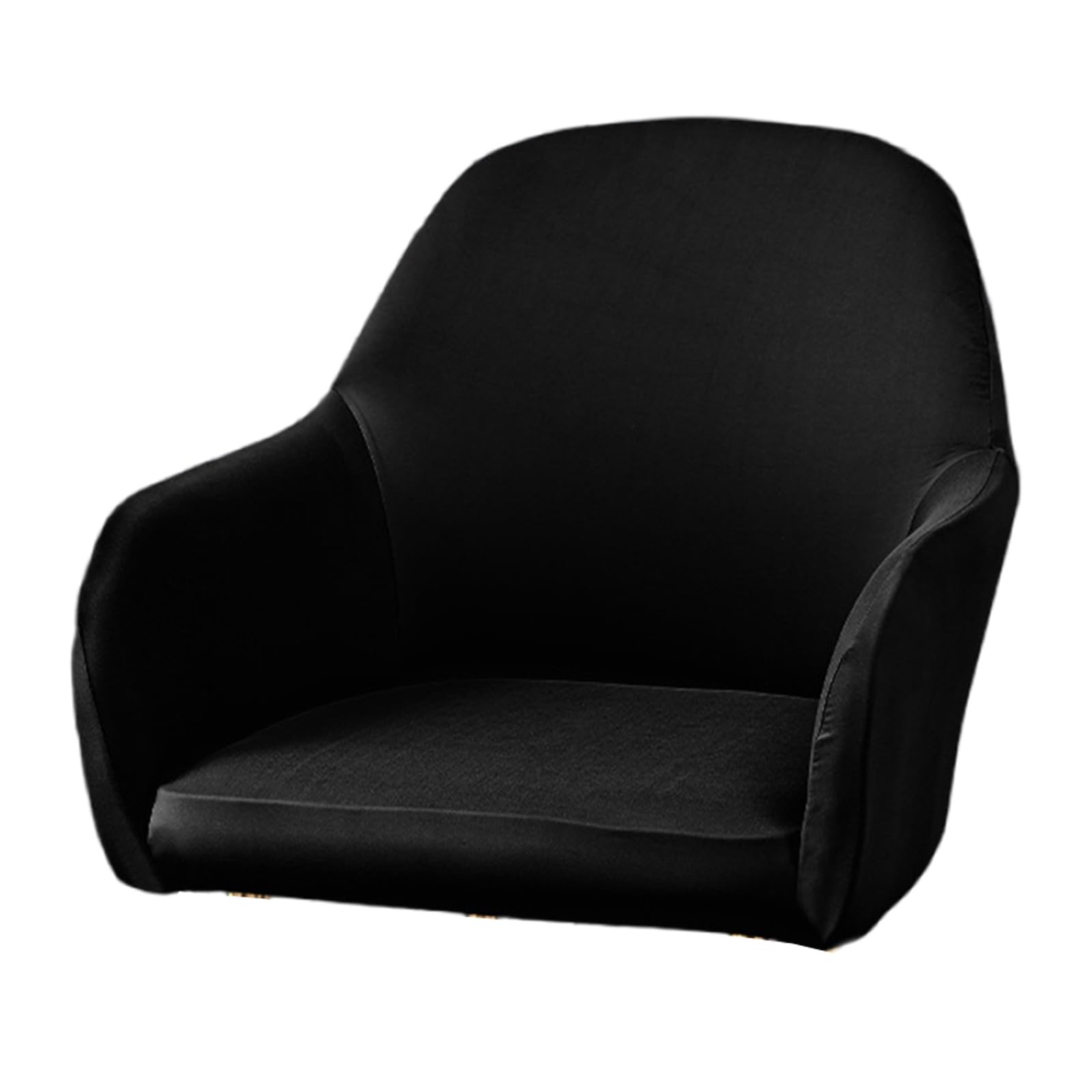 Nucelit Waterproofs Milk Silk Chair Covers for Curveds Backrests Spill Resistant Stretchable Fabric Sleeve for Home Furniture Milk Silk Elastics Chair Slipcover