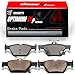 R1 Concepts Rear Optimum Oep Brake Pads For 2019-2022 Subaru Ascent, Crosstrek, Forester; 2015-2022 Subaru Legacy, Outback; 2016-2022 WRX |Automotive Replacement Brake Pads