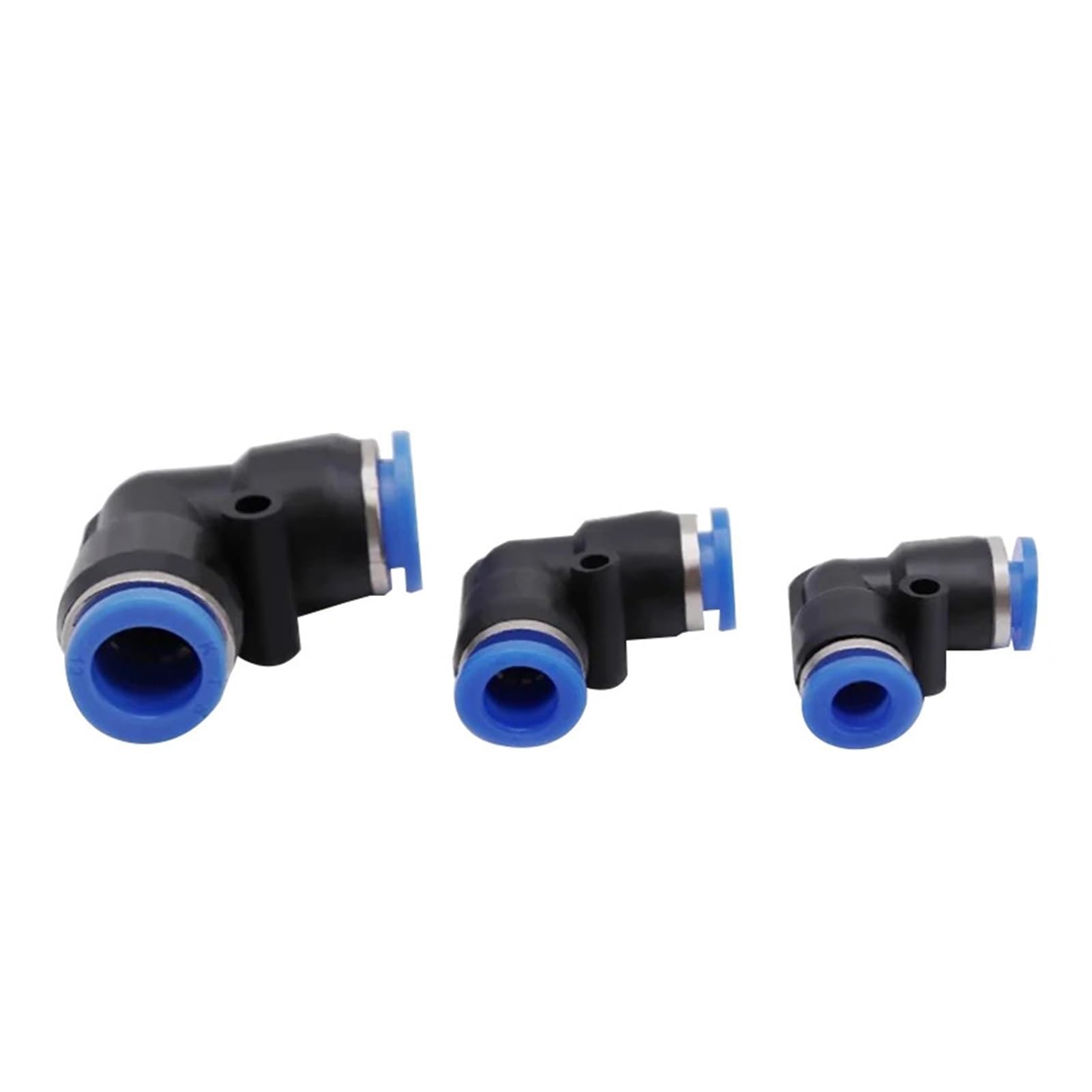 10Uds Codo Push-in 4-10mm Rácor Neumático | Codo a presión, 4-10 mm, neumático, conector rápido, 10 piezas(PV-12,50 PCS)