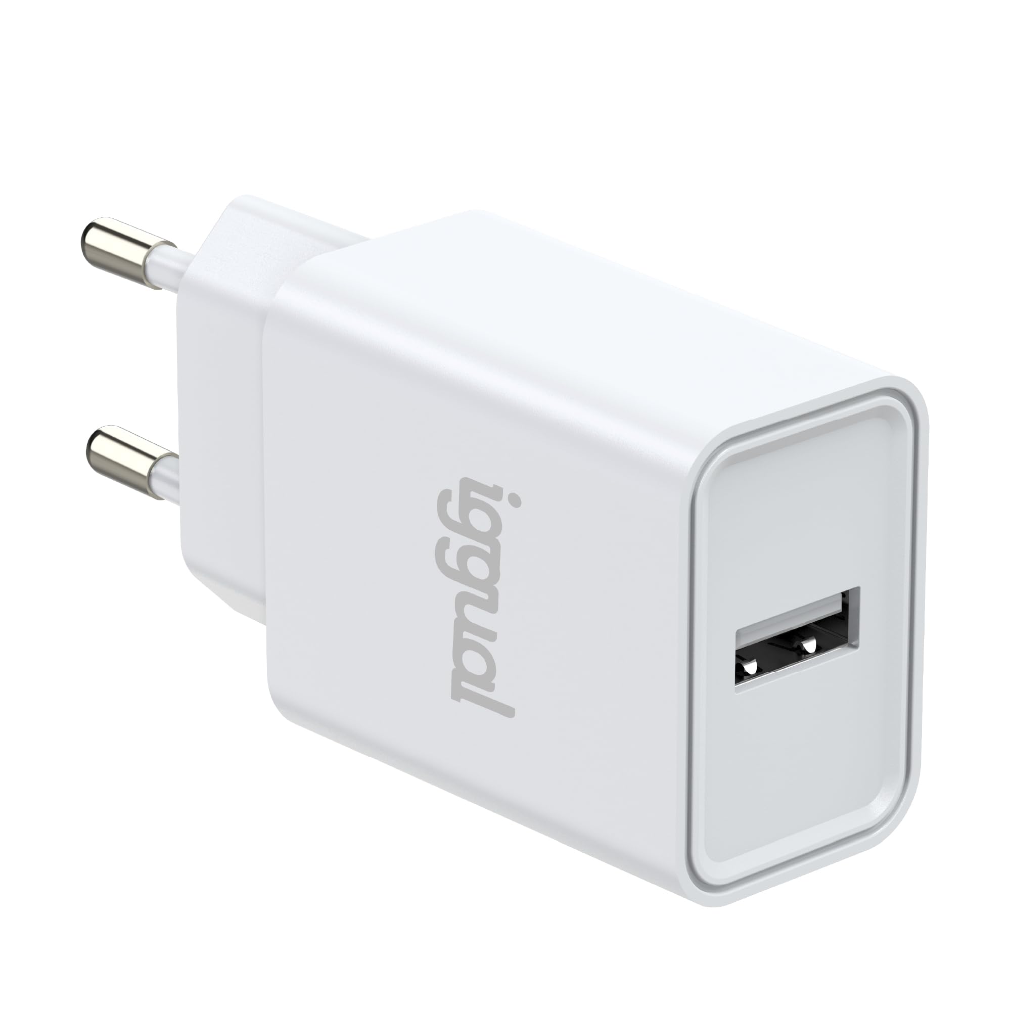 iggual Cargador de pared 1xUSB-A 5V/2.4A (12W)