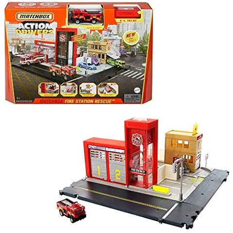 Matchbox HBD76 Vehicle playsets, Multicoloured, 34.93 x 34.93 x 18.4 cm Cover