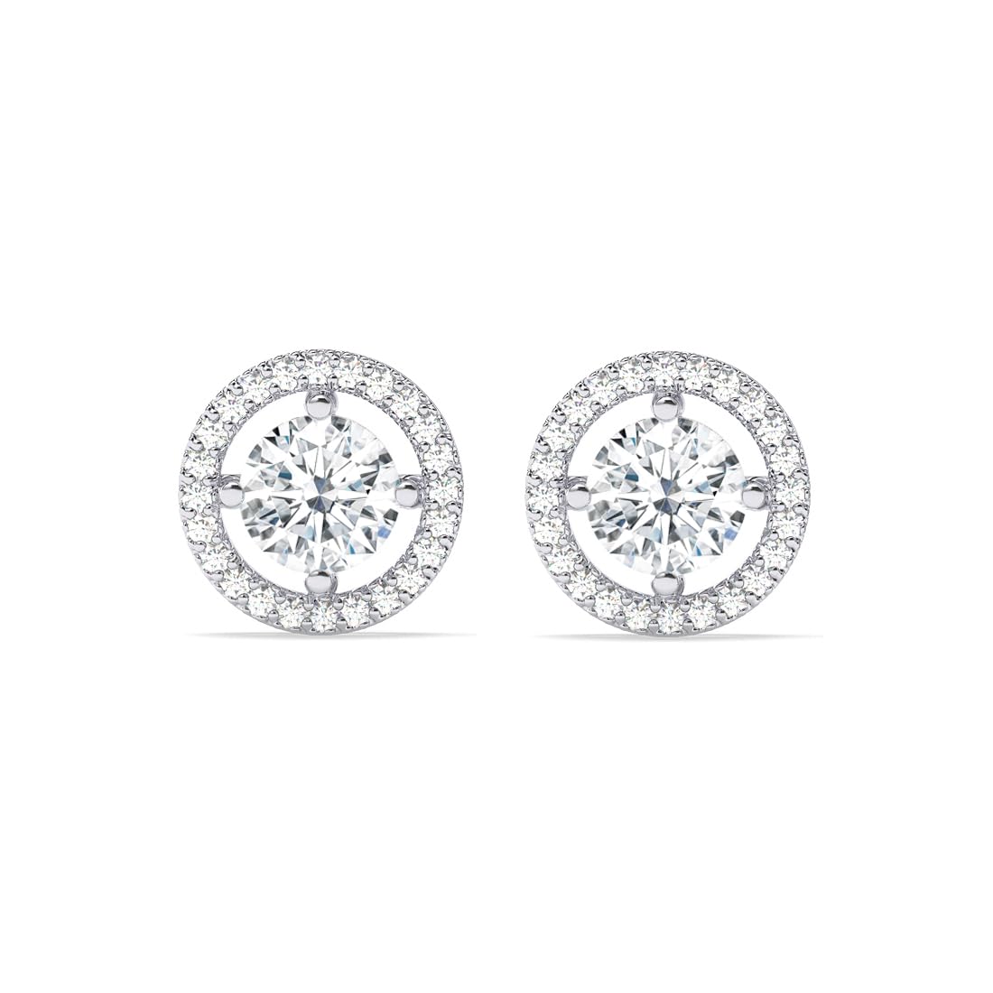 See full amazon price history chart for CLARA 925 Sterling Silver Halo Round Solitaire Stud Earrings | Platinum Plated, Swiss Zirconia |Gift for Women and Girls CLARA 925 Sterling Silver Halo Round Solitaire Stud Earrings | Platinum Plated, Swiss Zirconia |Gift for Women and Girls (B0DFMHPFJG) Amazon Price History, Amazon Price Tracker