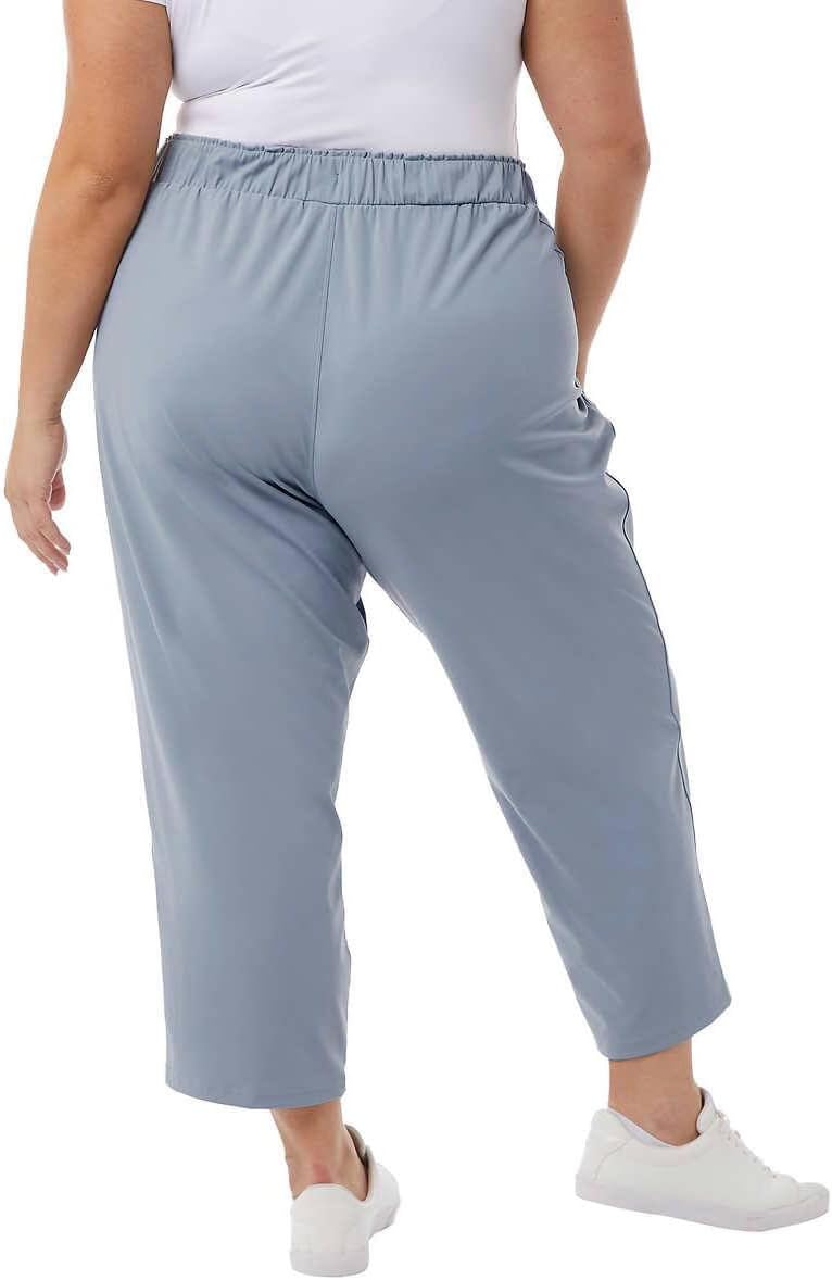 32 Degrees Yoga Pants - Capri for Women - Outdoor Pants with Drawstring