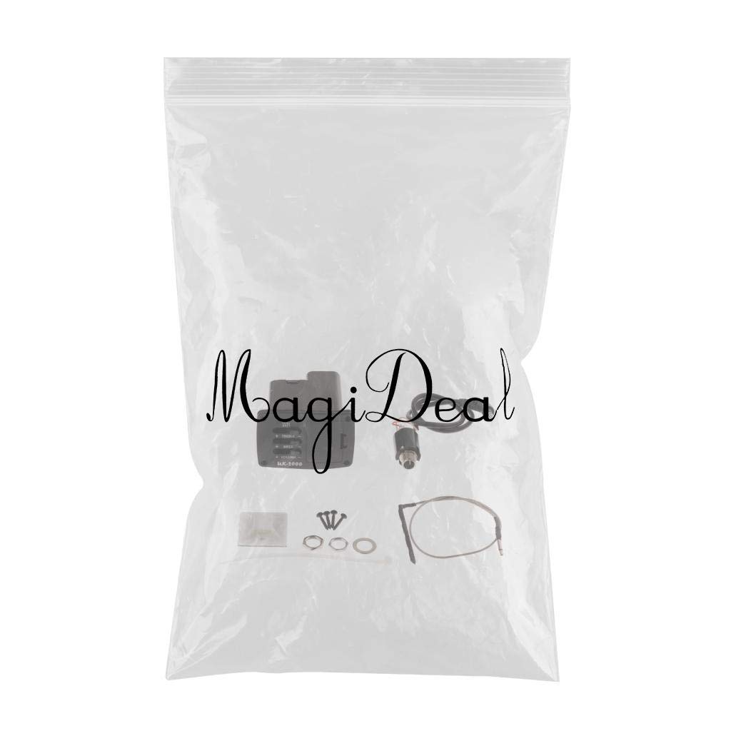 MERISHOPP® Ukulele 2 Band EQ Preamp Amplifier Pickup|Acoustic