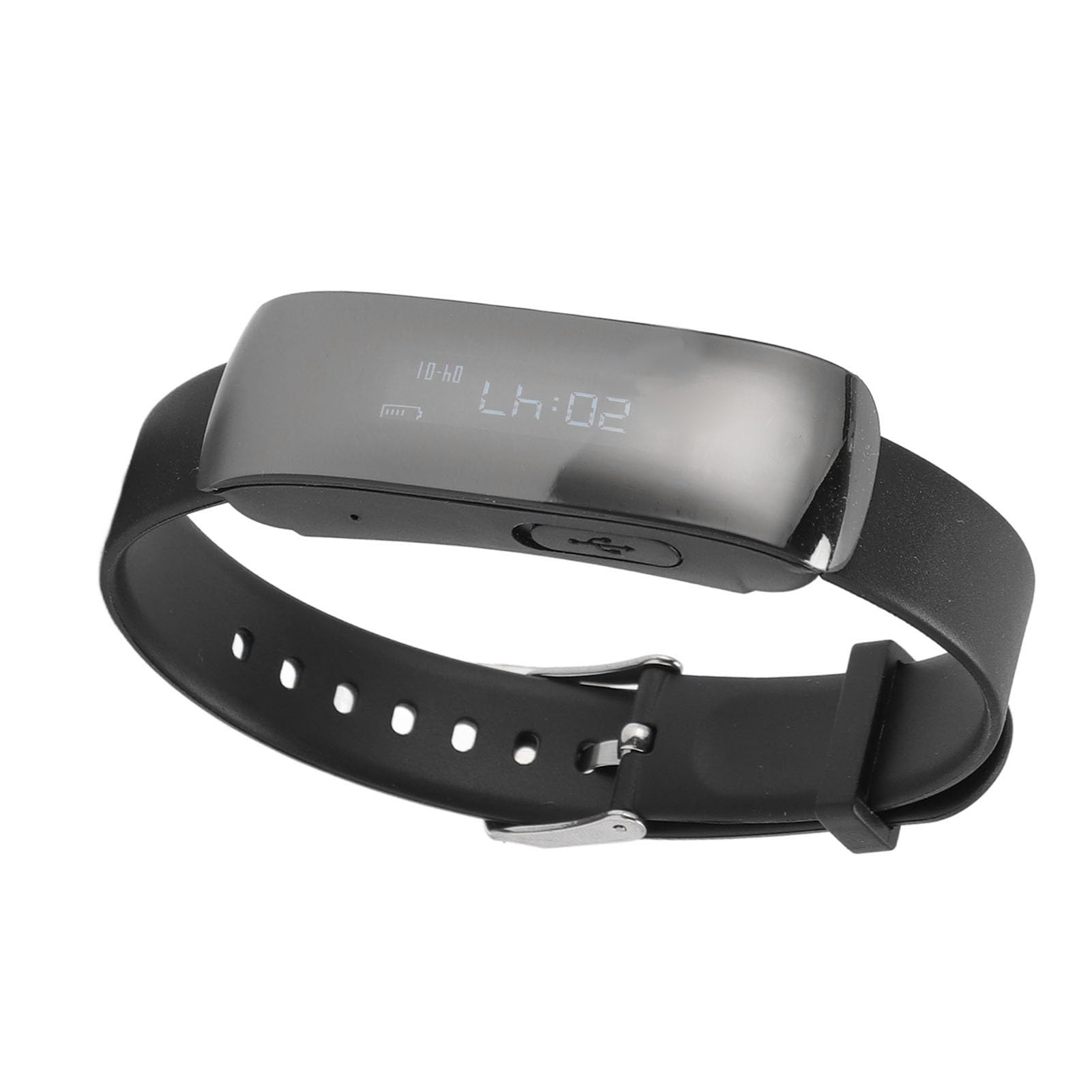 Reloj Grabadora de Voz, Reducción de Ruido HD Reproductor MP3 Multifuncional Grabadora de Voz Pulsera Operación Simple para Conferencias para Reuniones (32G)