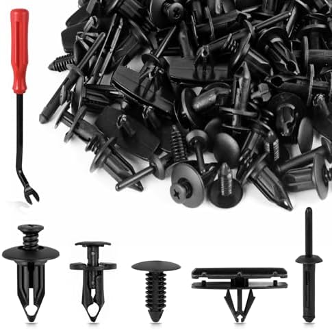 Amazon.com: Rexka 10pcs Bumper Cover Fender Liner Pin Fascia Push  