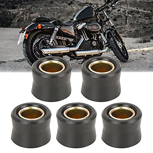 F FIERCE CYCLE 5 Stück Motorrad Stoßdämpfer Hinten Gummiring Buchse 12mm