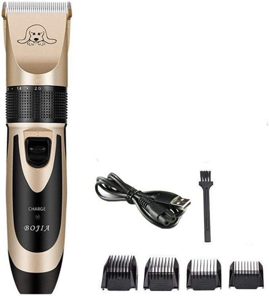 Lipeper Dog Clipper, Dog Shaver Clippers Low Noise Rechargeable Cordless Electric Quiet Hair Clippers Set for Dogs Cats Pets, Pet…