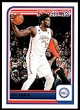 2023-24 Hoops #67 Joel Embiid Philadelphia 76ers NBA Basketball Trading Card