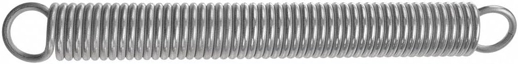 Spec E07501254000M - Extension Spring 4in.L 0.125in.dia. PK10