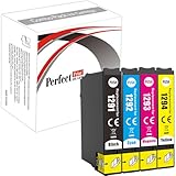 PP Ink Cartridge For Printer, Compatible With Epson Stylus Office B42WD BX305F BX305FW BX320FW BX525WD BX535WD BX625FWD BX630FW BX635FWD BX925FWD BX935FWD T1291,T1292,T1293,T1294 (B,C,M,Y - 4 Pack) - Image 1