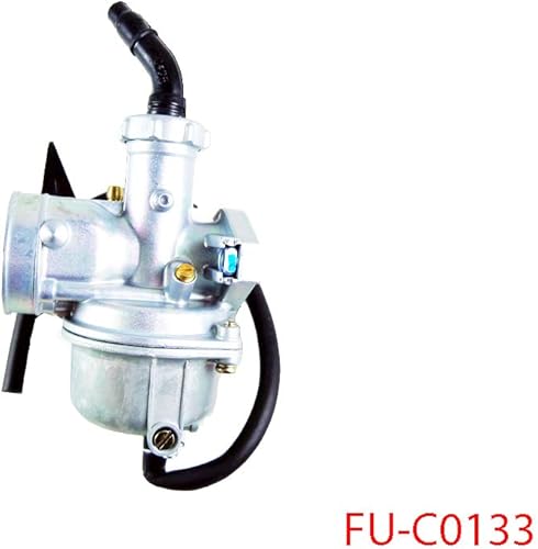 Miniatura 2 de Carburador PZ22 de 0.866 in con palanca de estrangulamiento manual para 50 cc, 110 cc, 125 cc, Pit Dirt Bike ATV Go Kart Honda Yamaha Sandrail