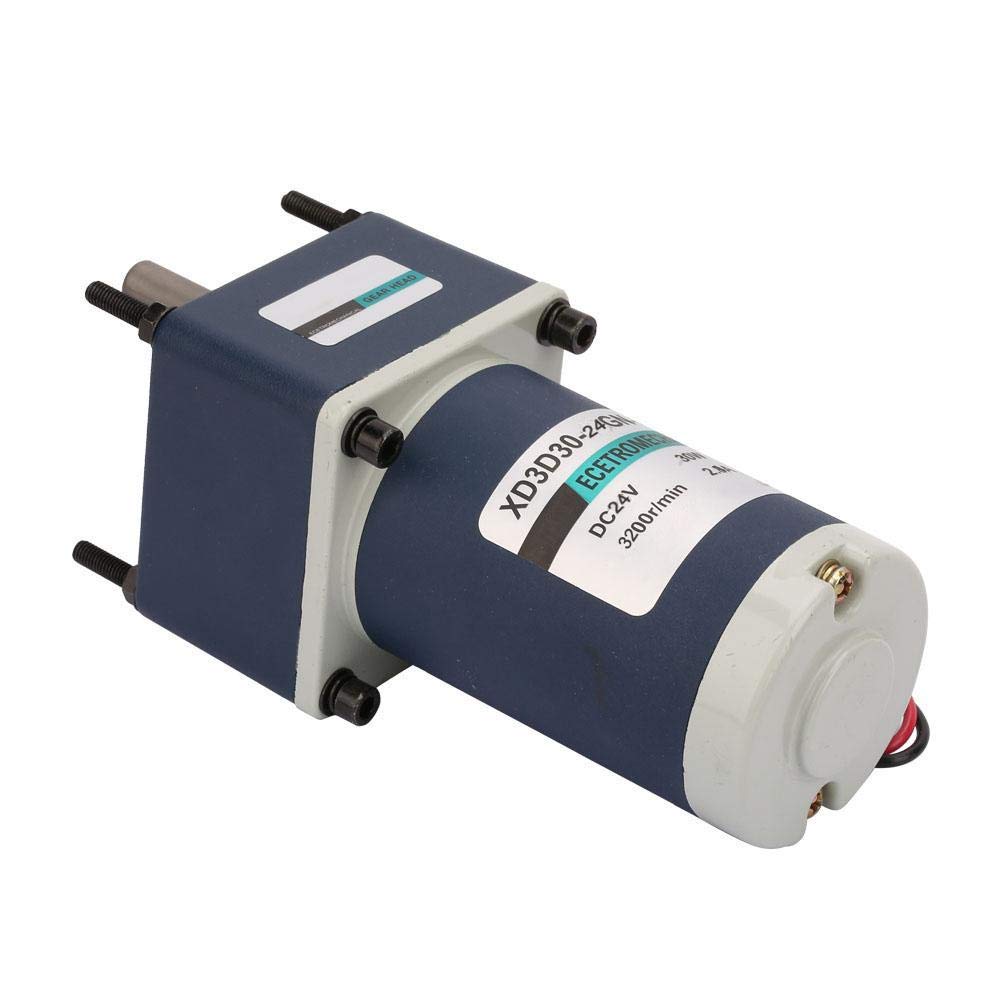 Motoriduttore a magnete permanente Motore di riduzione CC Velocità regolabile DC24V 30W XD3D30-24GN-32S(Reduction ratio 60, 50RPM)
