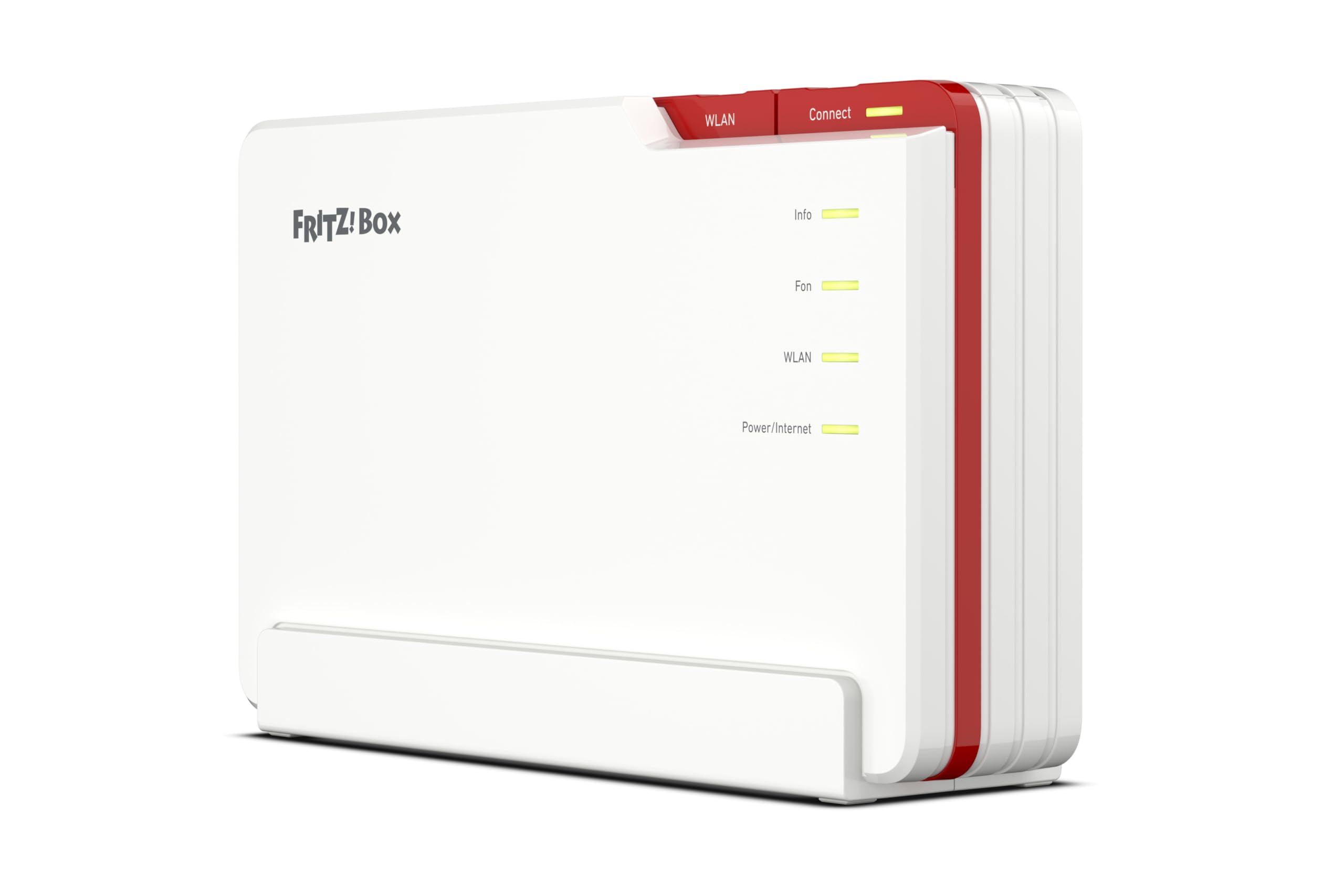 AVM FRITZ!Box 5690 Pro (Wi-Fi 7 Premium router z Triband (2,4 GHz, 5 GHz, 6 GHz) do 18,5 Gbit/s, do złączy światłowodowych i DSL, WLAN Mesh, podstawa DECT, wersja niemieckojęzyczna)