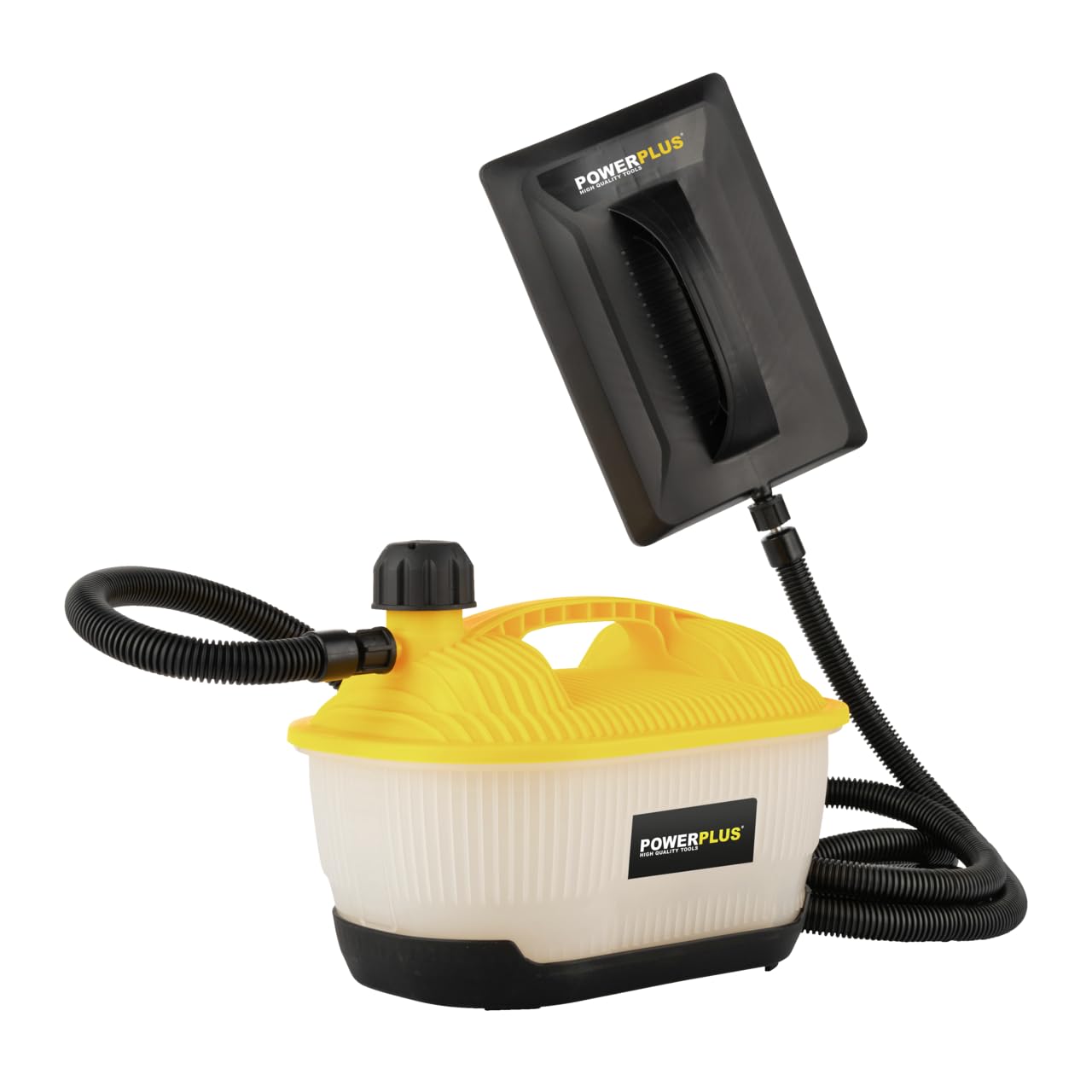 Powerplus elektrischer Dampftapetenablöse POWX3410-2000W Tapetenablöser - 4.5L Tank - 90min Arbeitszeit - 280x190mm Dampfplatte