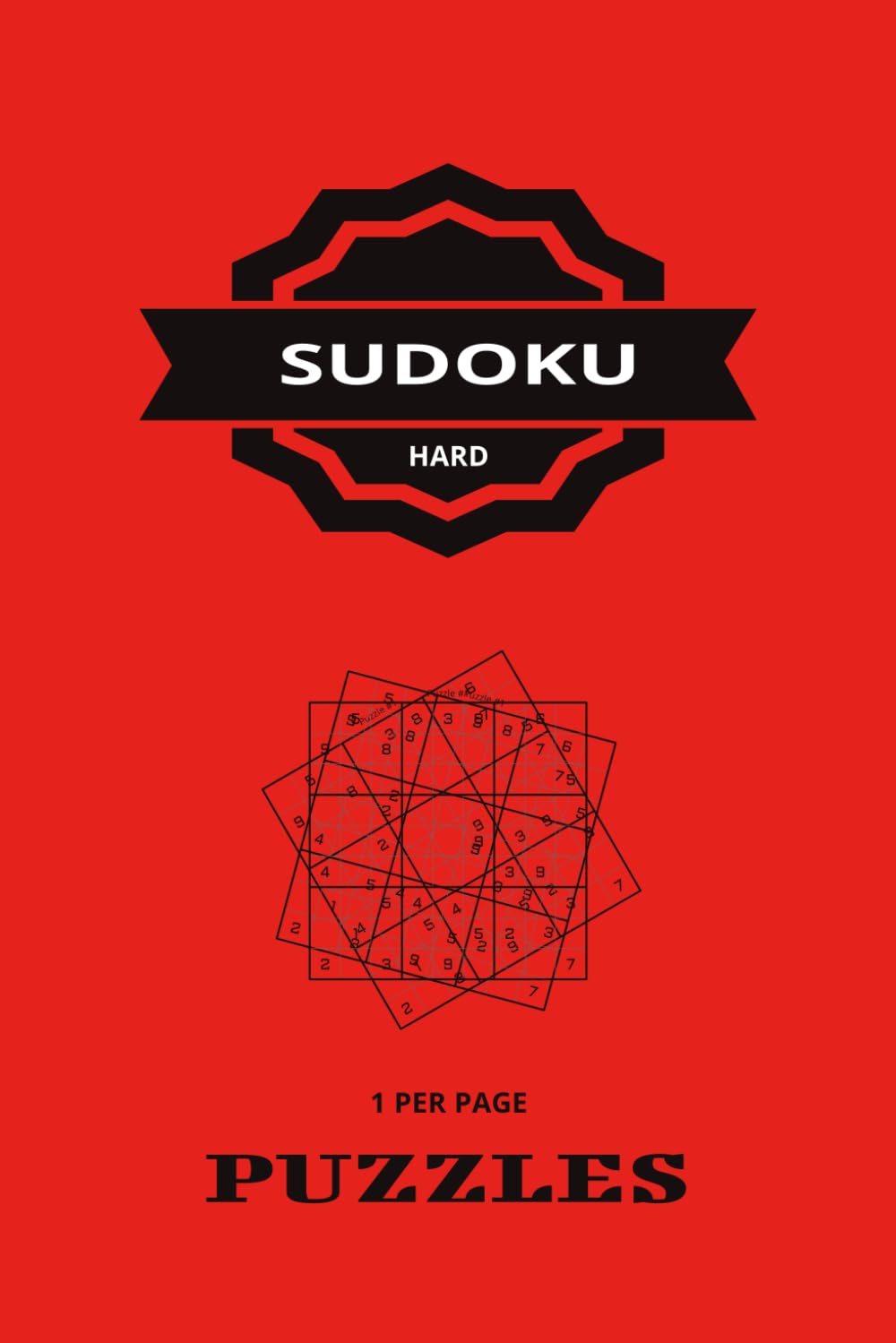 Sudoku Hard: Sudoko for those who like a challenge ALL hard (Sudoku series 1 per page)