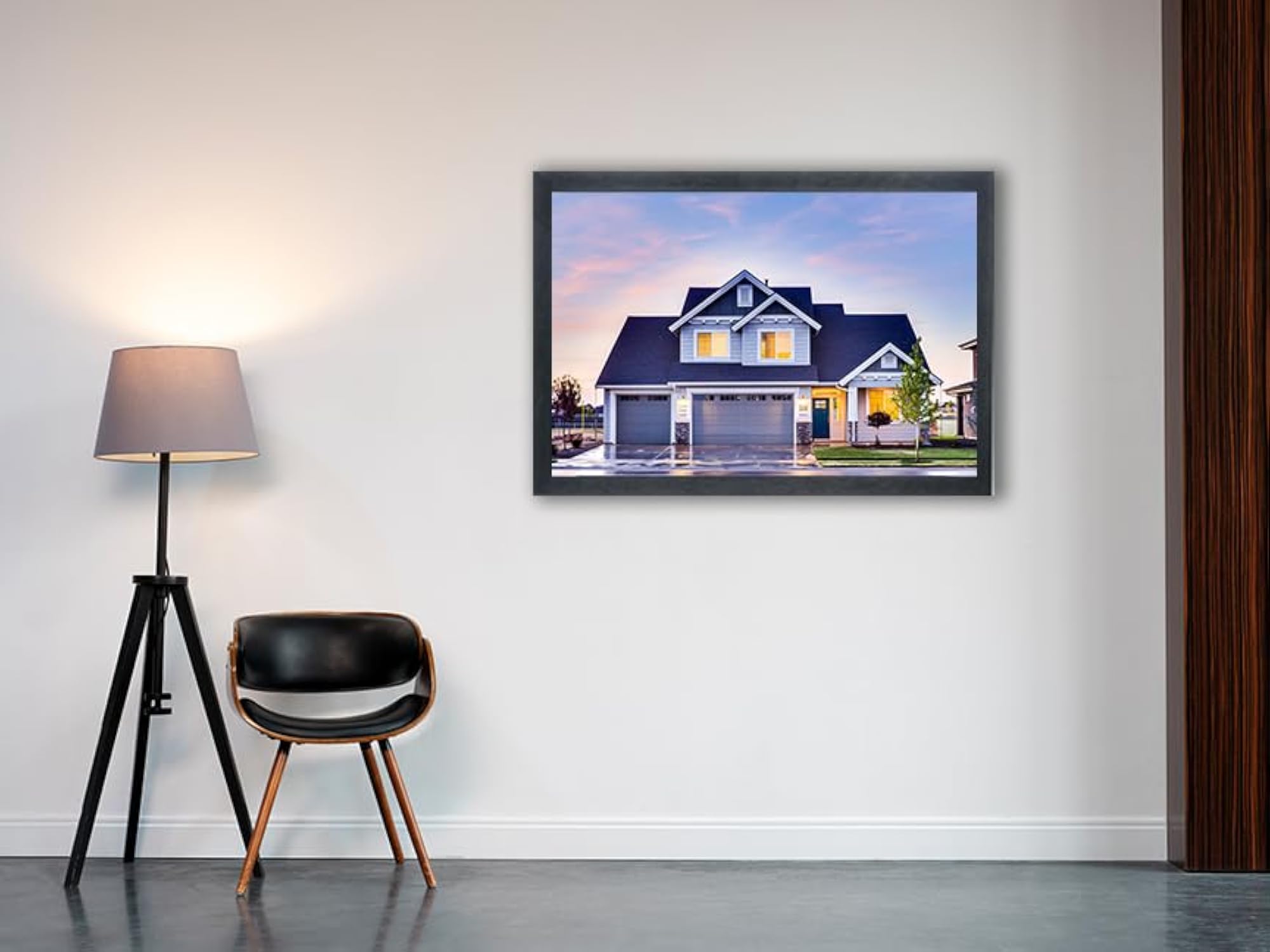 Beautiful House Scenery Photo Frame for Wall Mounted Painting
