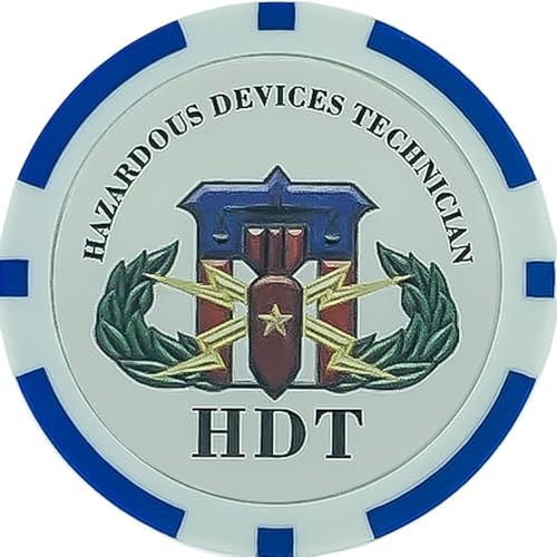 Hdt Poker Chip Red