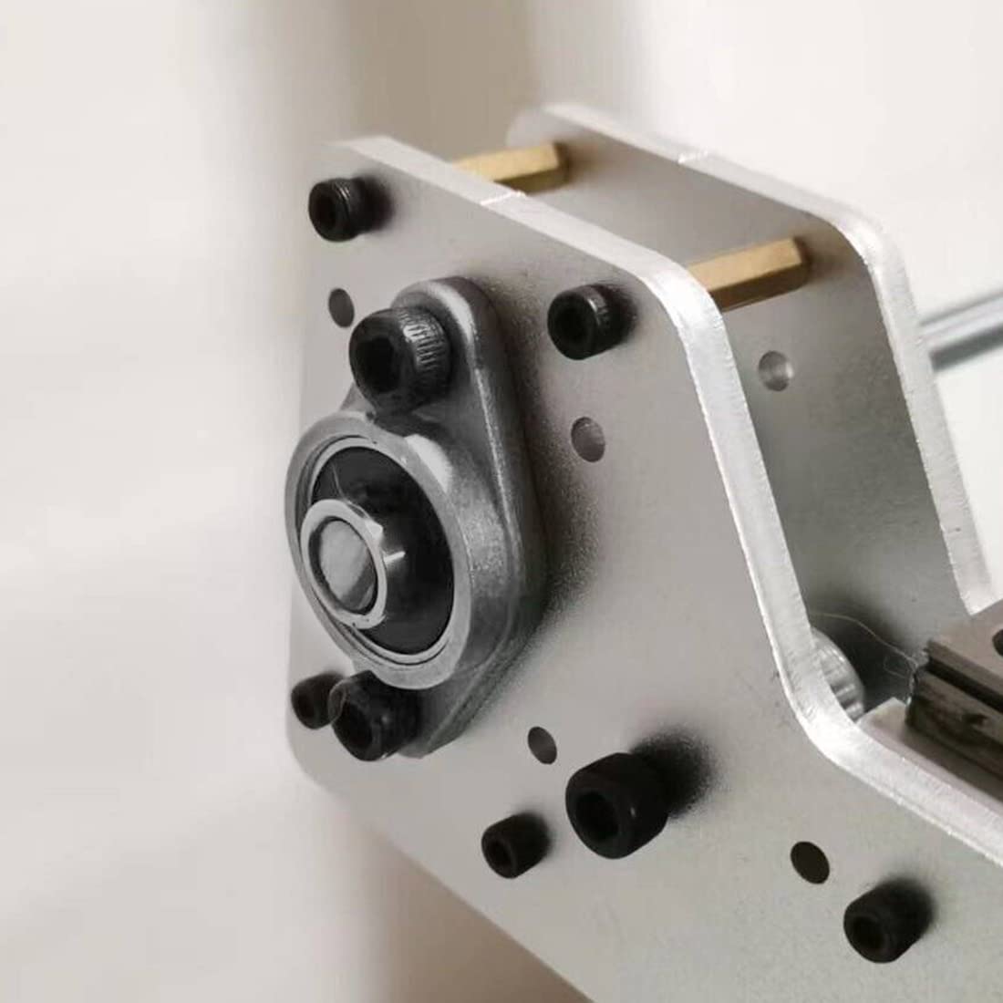 Ncheli Lot de 8 Paliers KFL08 8mm Alliage de Zinc Auto-alignant Étanche Bloc Roulement Losange pour Machines Imprimante 3D Convoyeur