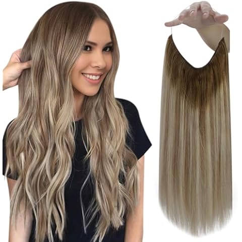 Fshine Invisible Wire Hair Extensions Cover