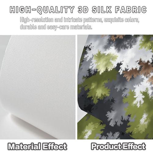 Papier peint soie de luxe design silhouette d'arbre vert 450x315 - 7