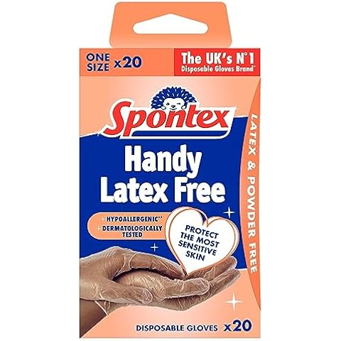 Spontex Handy Sensitive Latex-Free Gloves 20pk Cover
