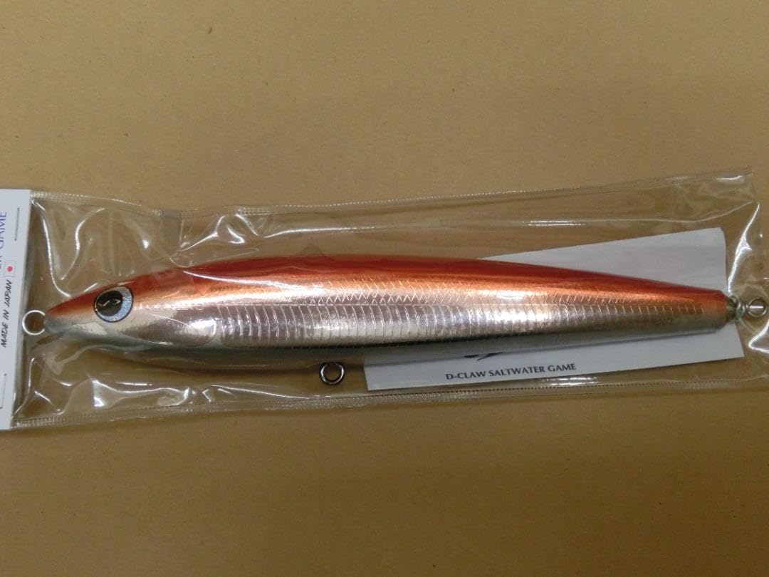 新品　D-CLAW　ディークロー　マリノ260㎜　ウッド　／　サンオレンジ Marino260-150(wood)＞「D-CLAW」Casting and Jigging the salt
