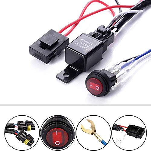 GZLMMY - Kit di cablaggio per fari fendinebbia con...