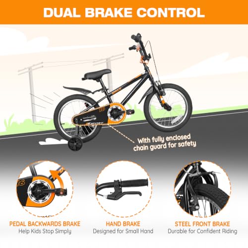 Yventix 16 Inch BMX Kids Bike