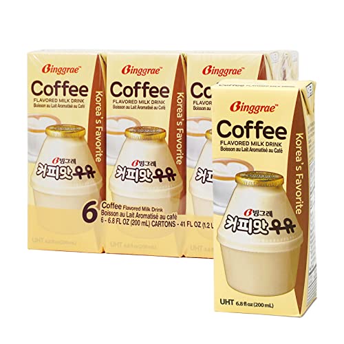 Binggrae Coffee Flavored Milk (Pack...