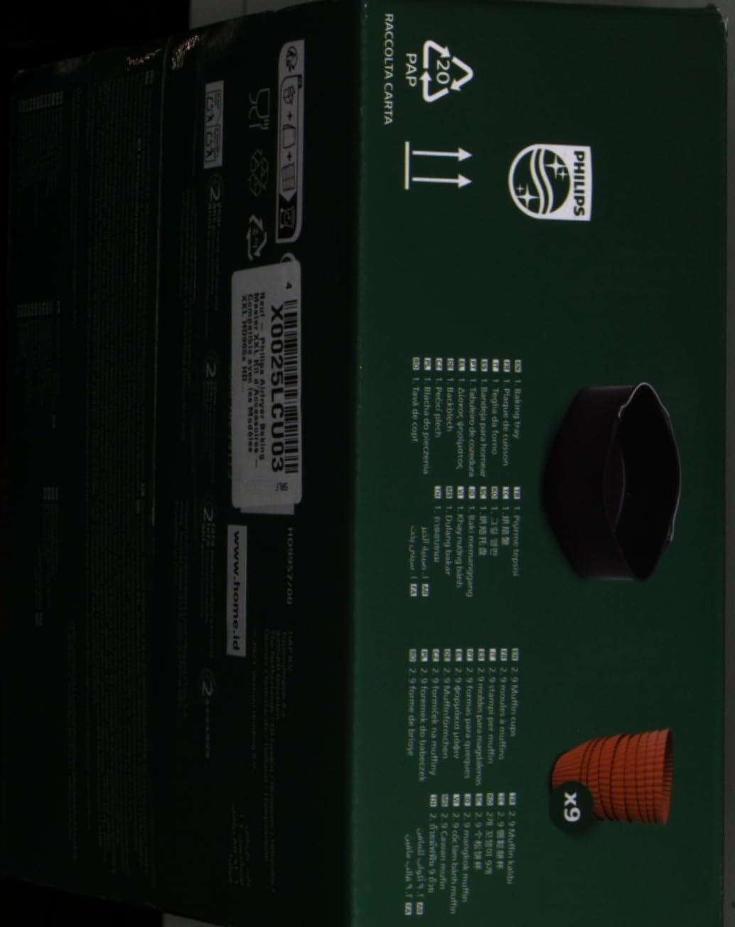 PHILIPS HD9952/00 Airfryer Xxl Pişirme Ustası Seti