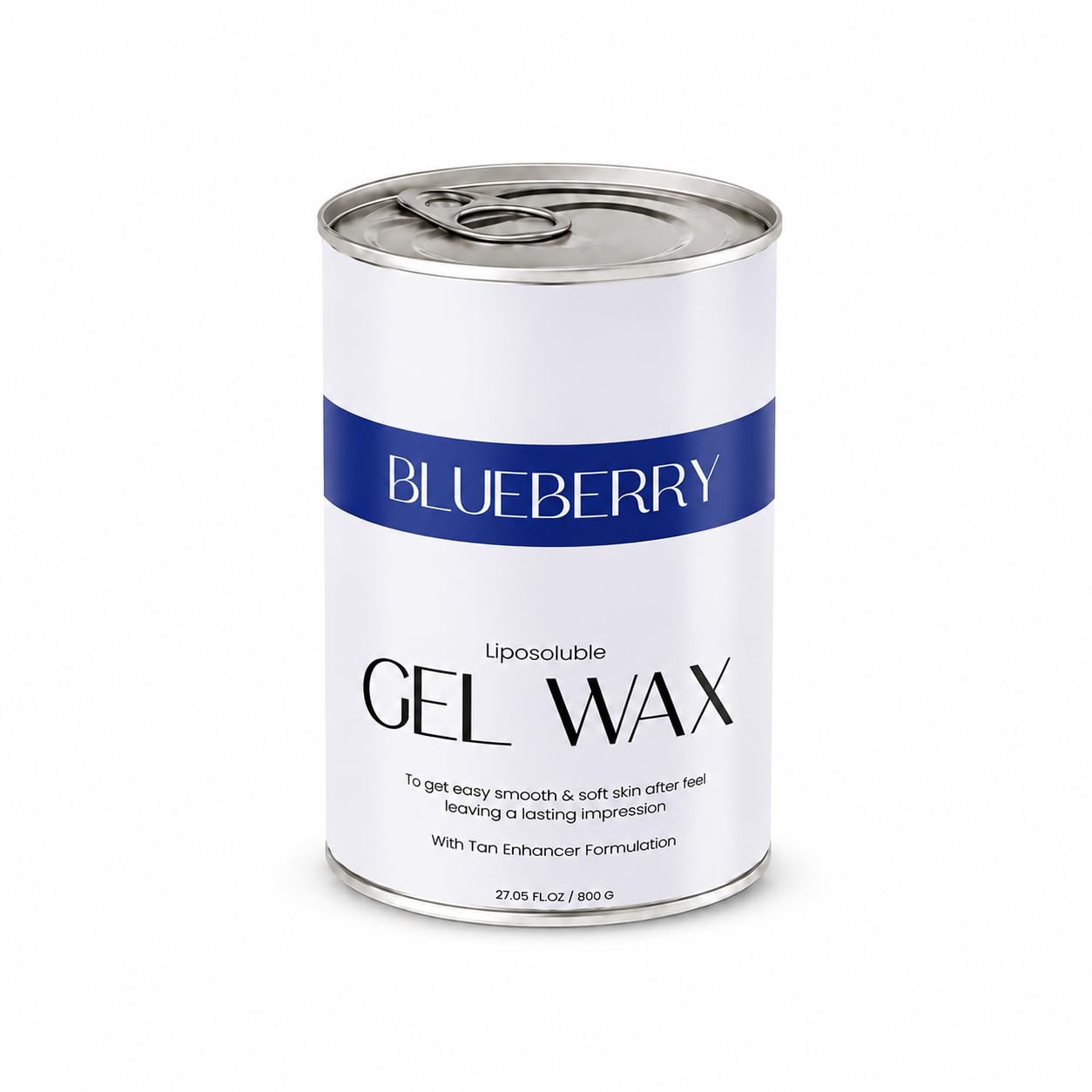 SIP & STORE Blueberry Liposoluble Gel Wax for Hair Removal, Smooth Skin Wax with Tan Enhancer Formula, All Skin Types, 800g-image-8