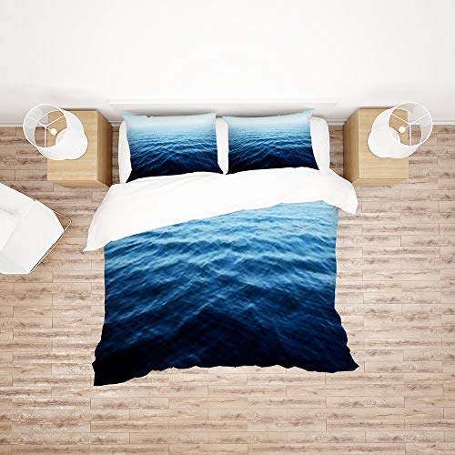 Parure de lit légère et super douce en microfibre polyester King - 3