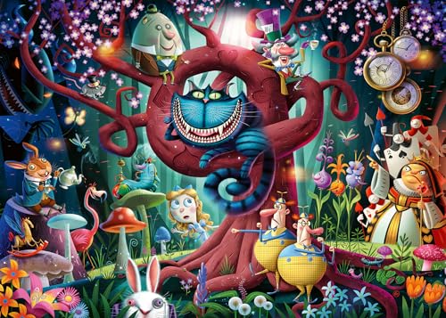 Ravensburger - Puzzle: Todos Estan Locos Aquí, Puzzle 1000 Piezas, Puzzles para Adultos, Puzzle 1000 Piezas Adultos, Pegamento Puzzle para Enmarcar Puzzles, Rompecabezas Adultos, 70x50cm