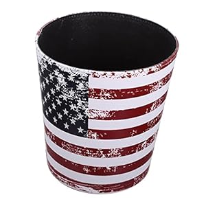 HOUDERCO Vintage Papierkorb ohne Deckel